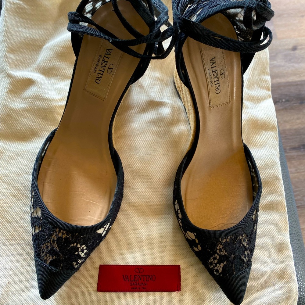 Valentino wedges